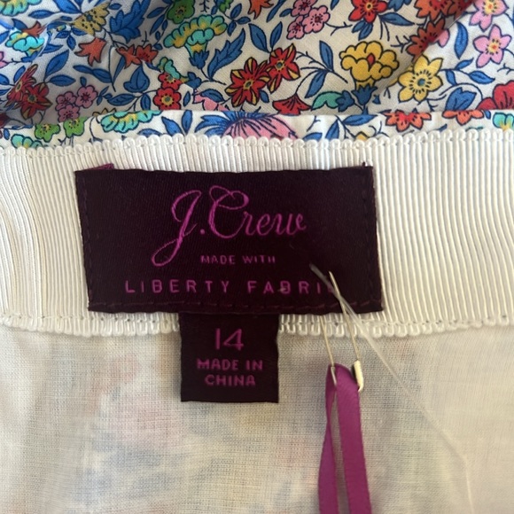 NEW J Crew Trumpet skirt in Liberty® Favourite Flowers - Picture 11 of 13